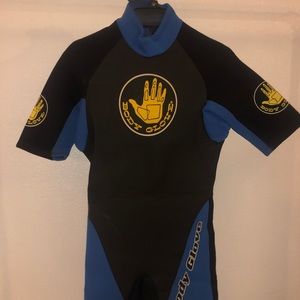 Body Glove Surf Wetsuit Men Shortie Neoprene Black Blue Surfing Malibu Beach